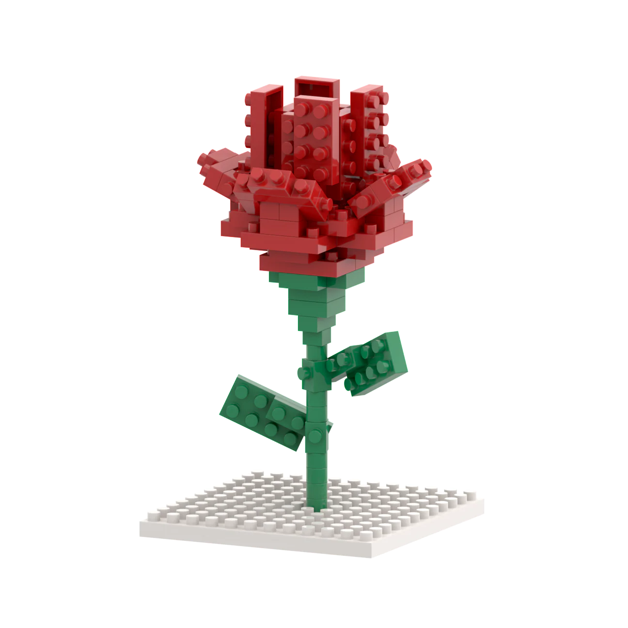 BRIXIES Postkarte Blume