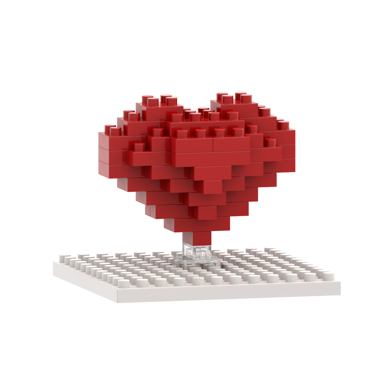 BRIXIES Postkarte Herz