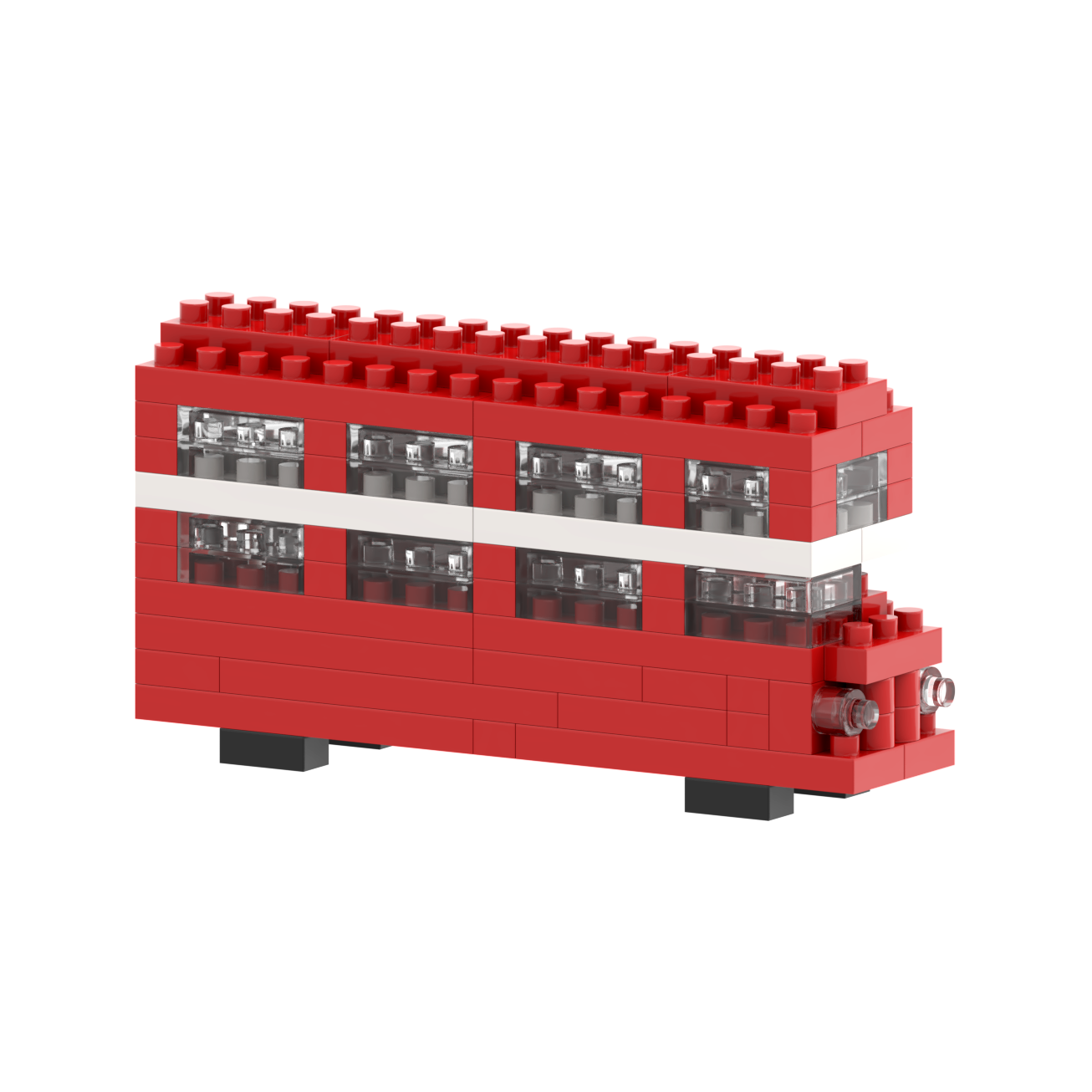 BRIXIES Postkarte Tourbus