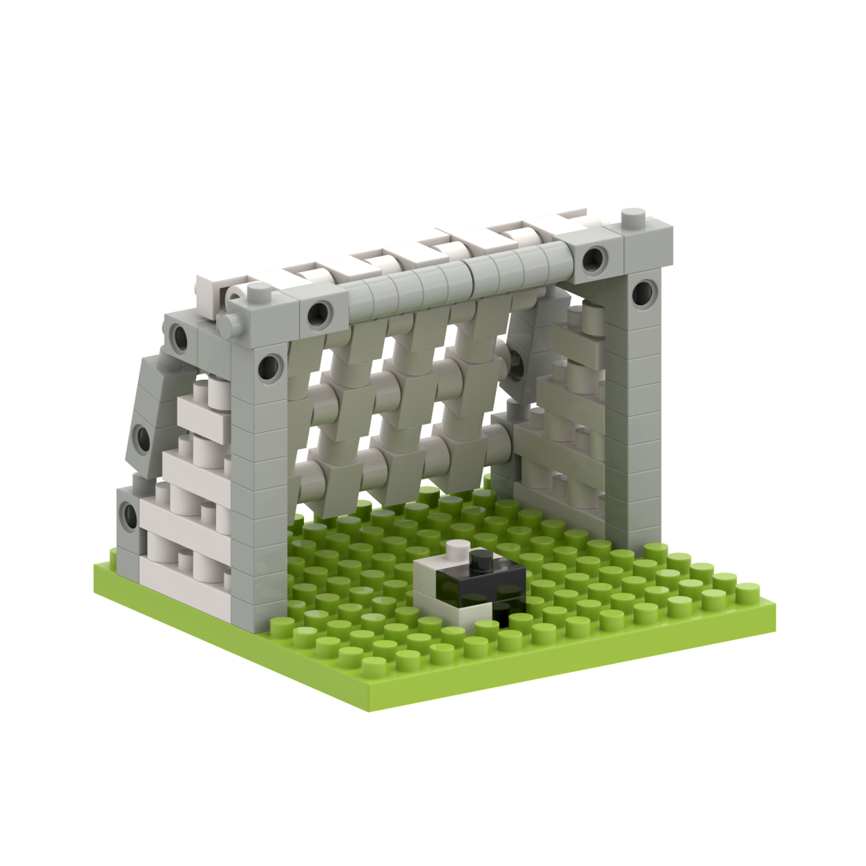 BRIXIES Postkarte Fußball