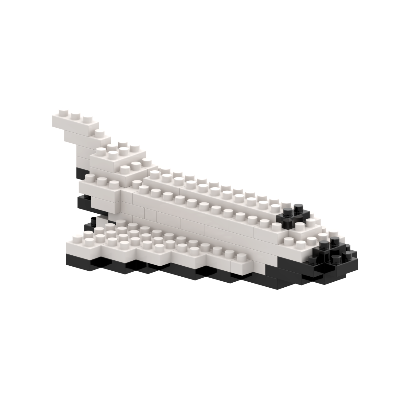 BRIXIES Postkarte Raumfähre