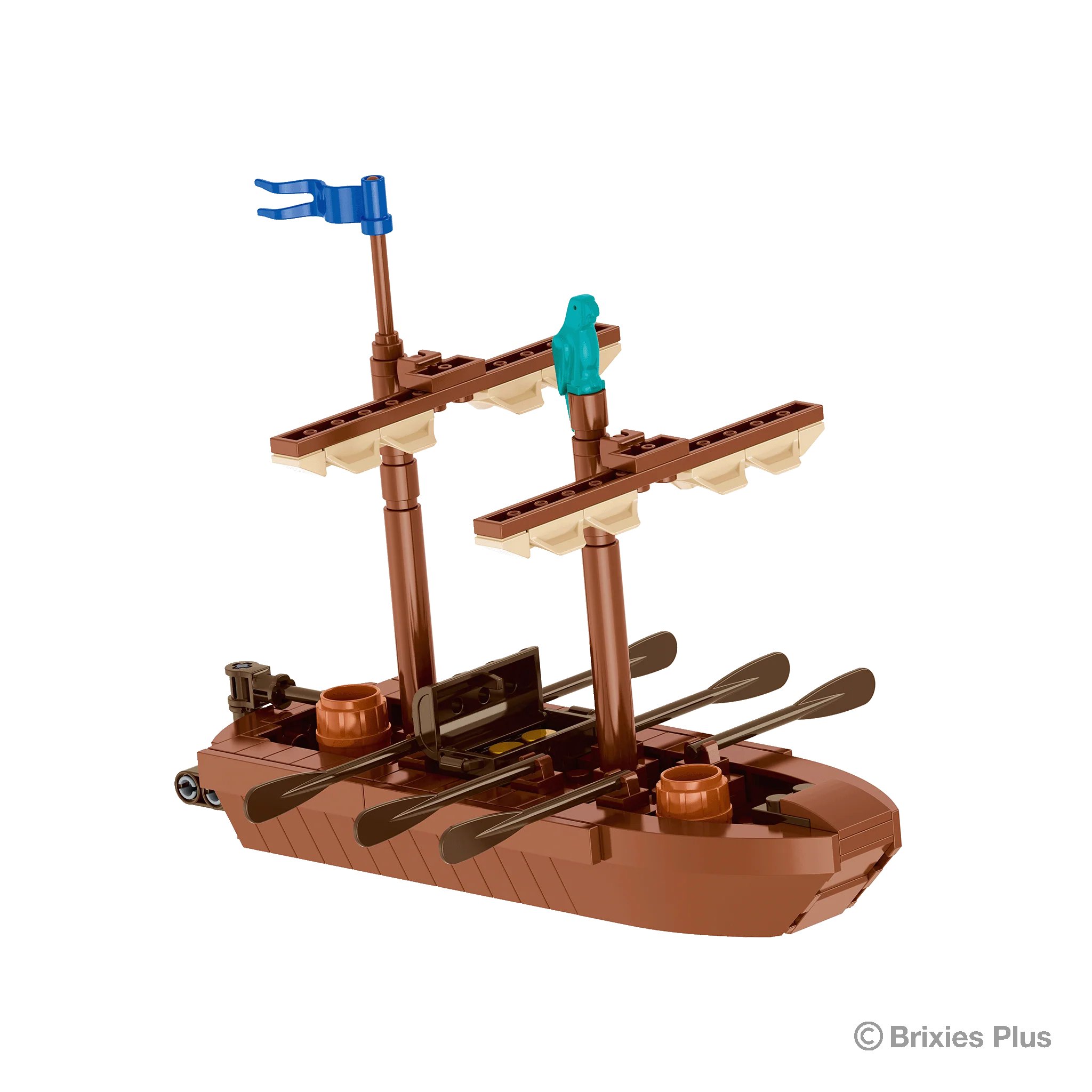 BRIXIES Plus Piraten Schiff klein