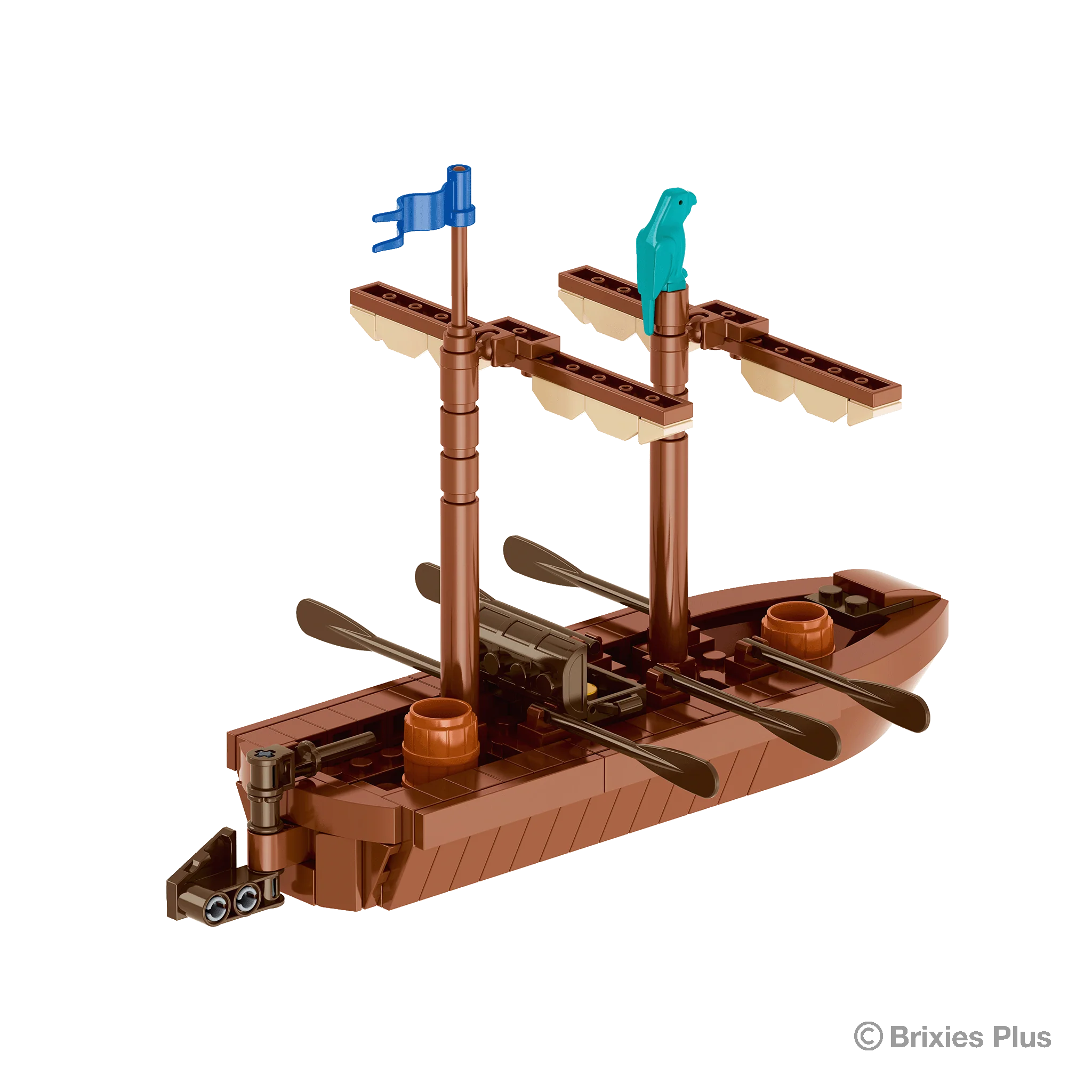 BRIXIES Plus Piraten Schiff klein