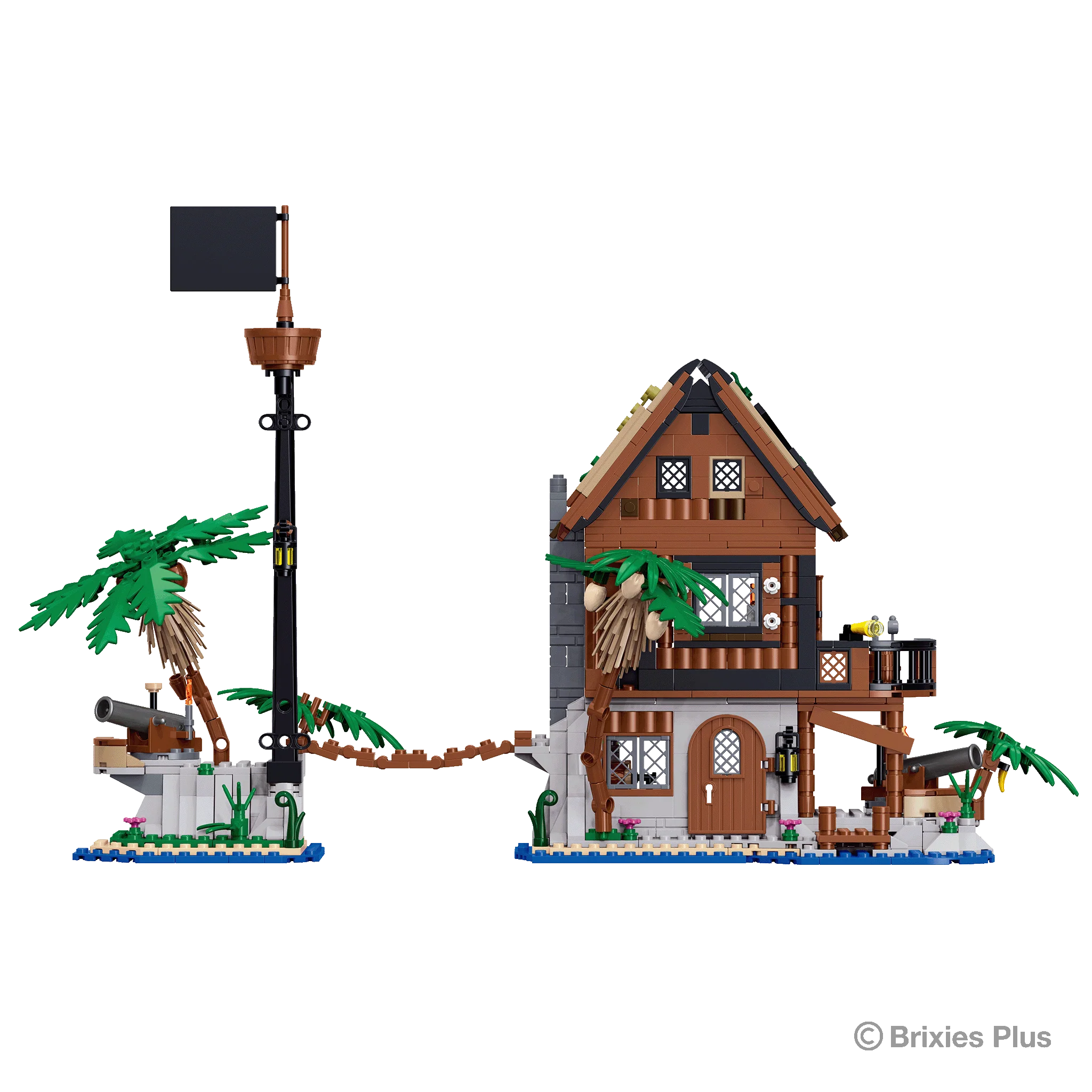 BRIXIES Plus Pirateninsel groß