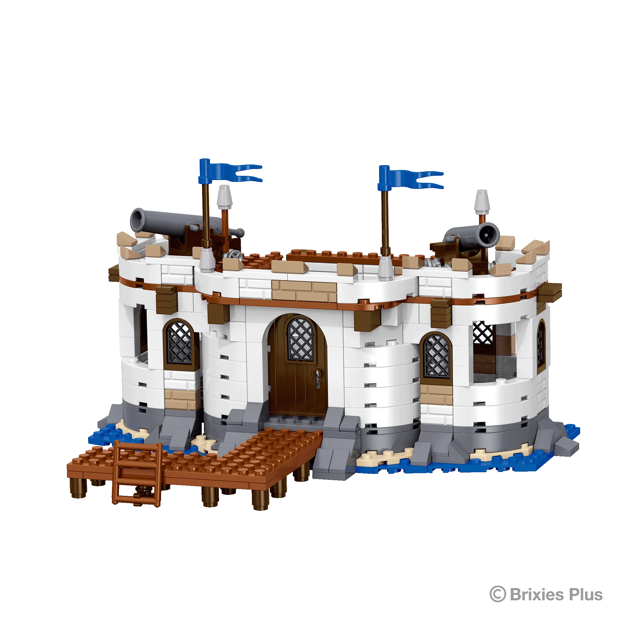 BRIXIES Plus Pirateninsel Burg