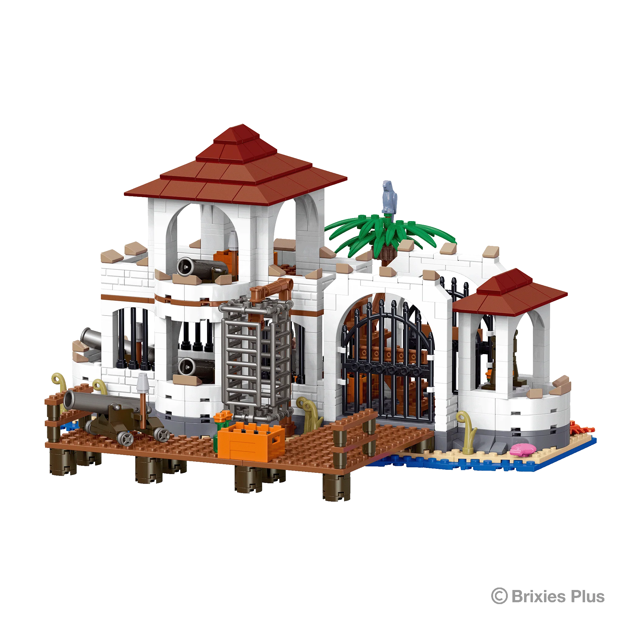 BRIXIES Plus Insel mit Verließ