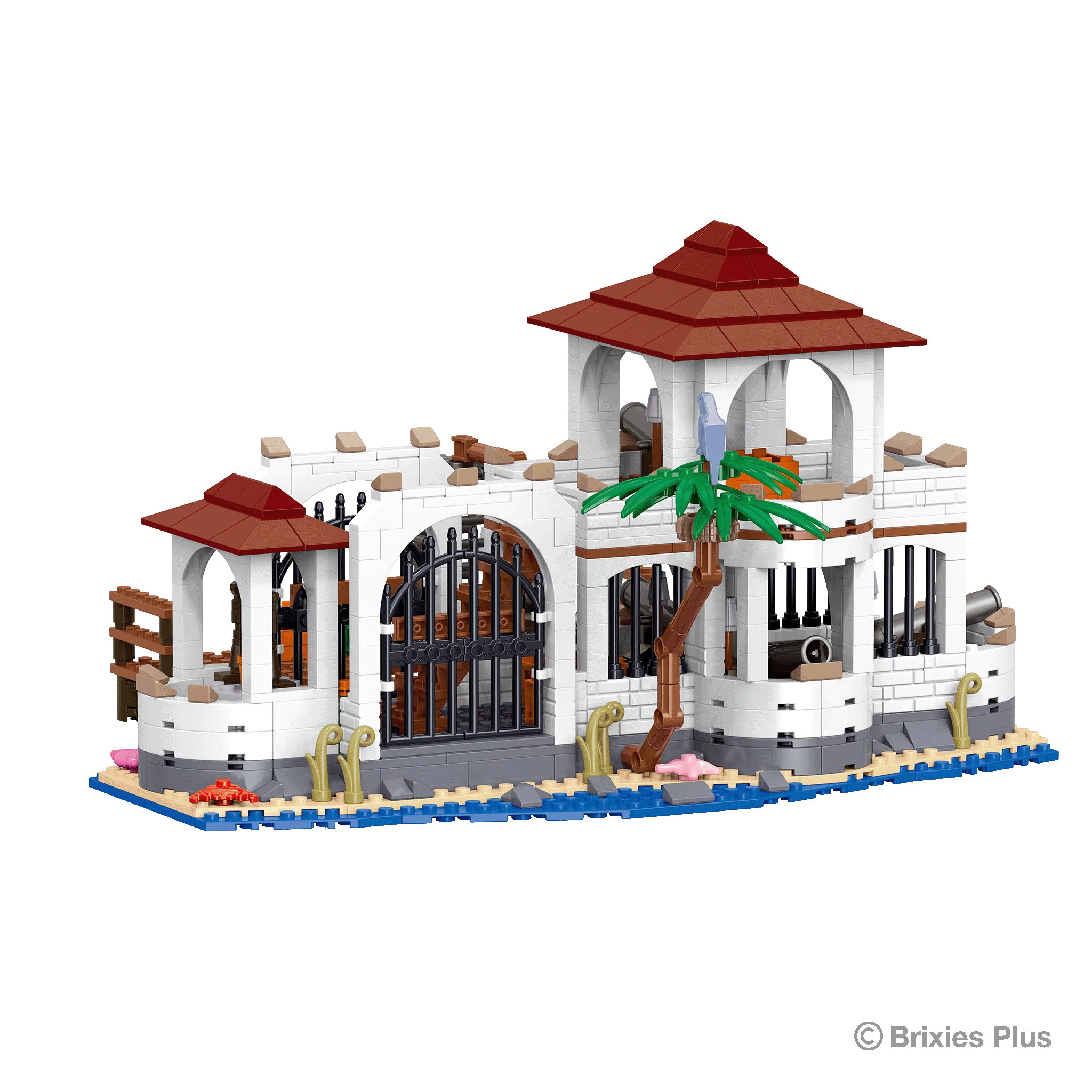 BRIXIES Plus Insel mit Verließ