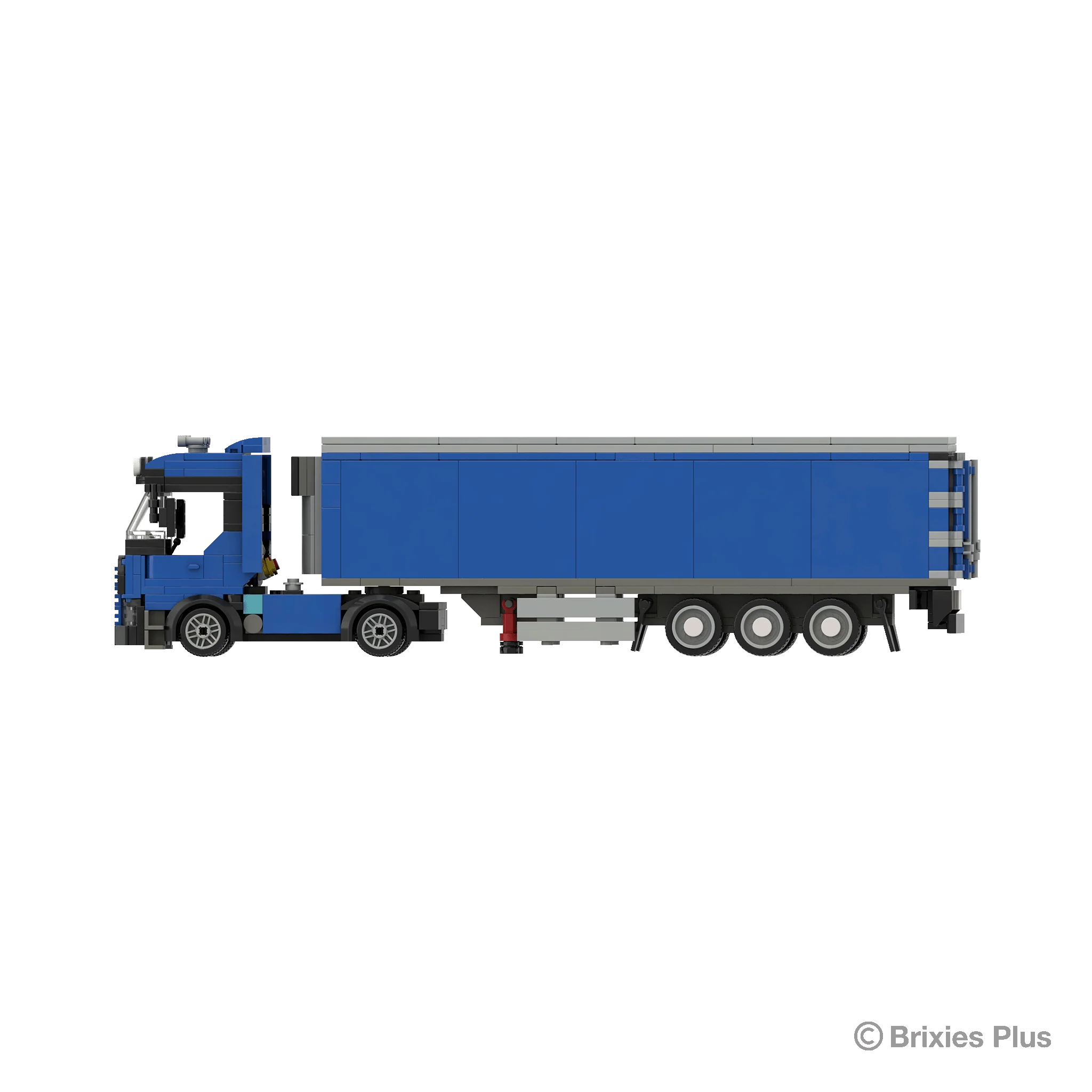 BRIXIES Plus LKW mit Auflieger / Truck With Trailer