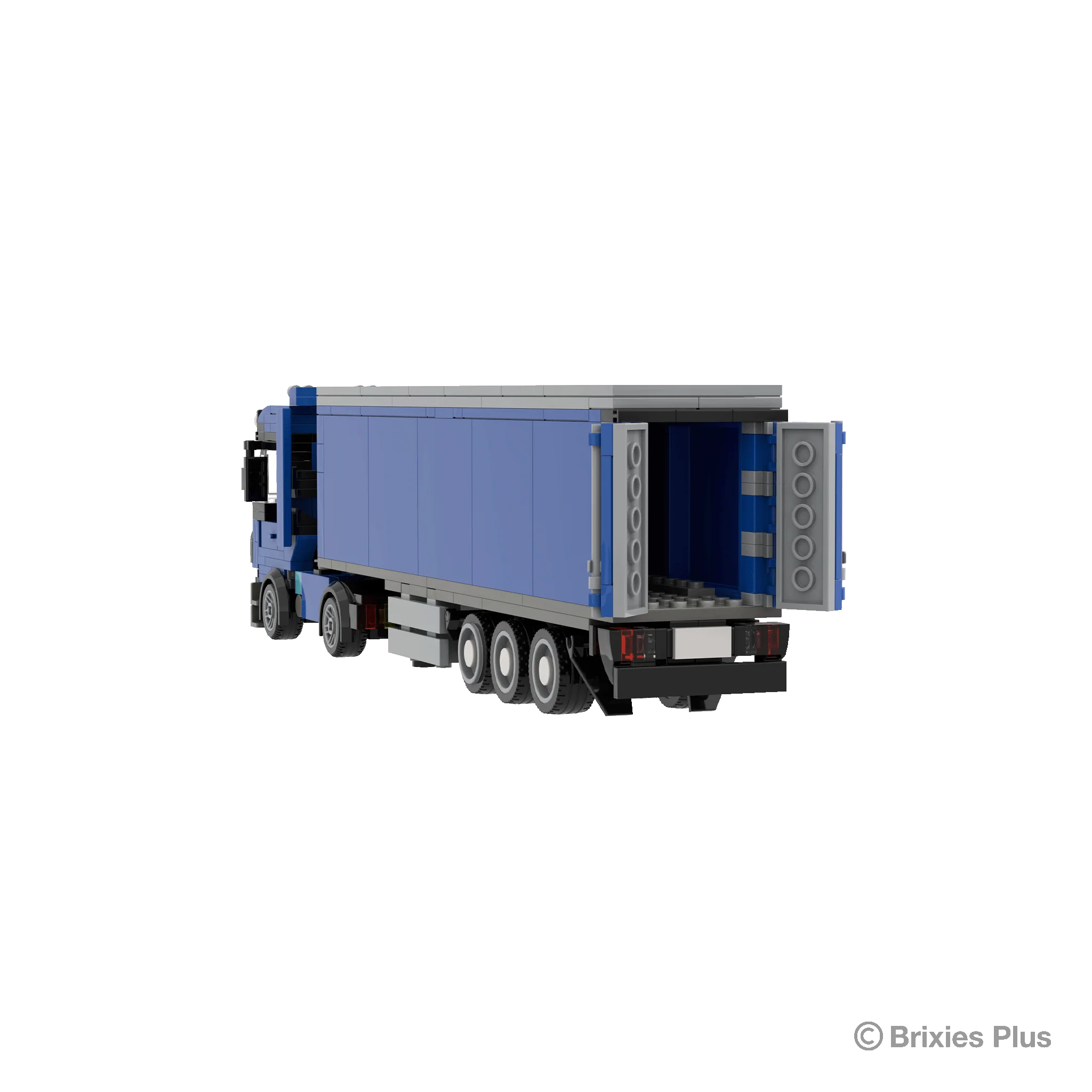 BRIXIES Plus LKW mit Auflieger / Truck With Trailer