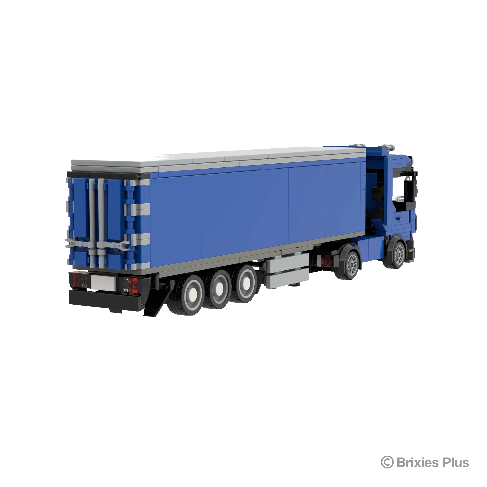 BRIXIES Plus LKW mit Auflieger / Truck With Trailer