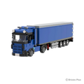 BRIXIES Plus LKW mit Auflieger / Truck With Trailer