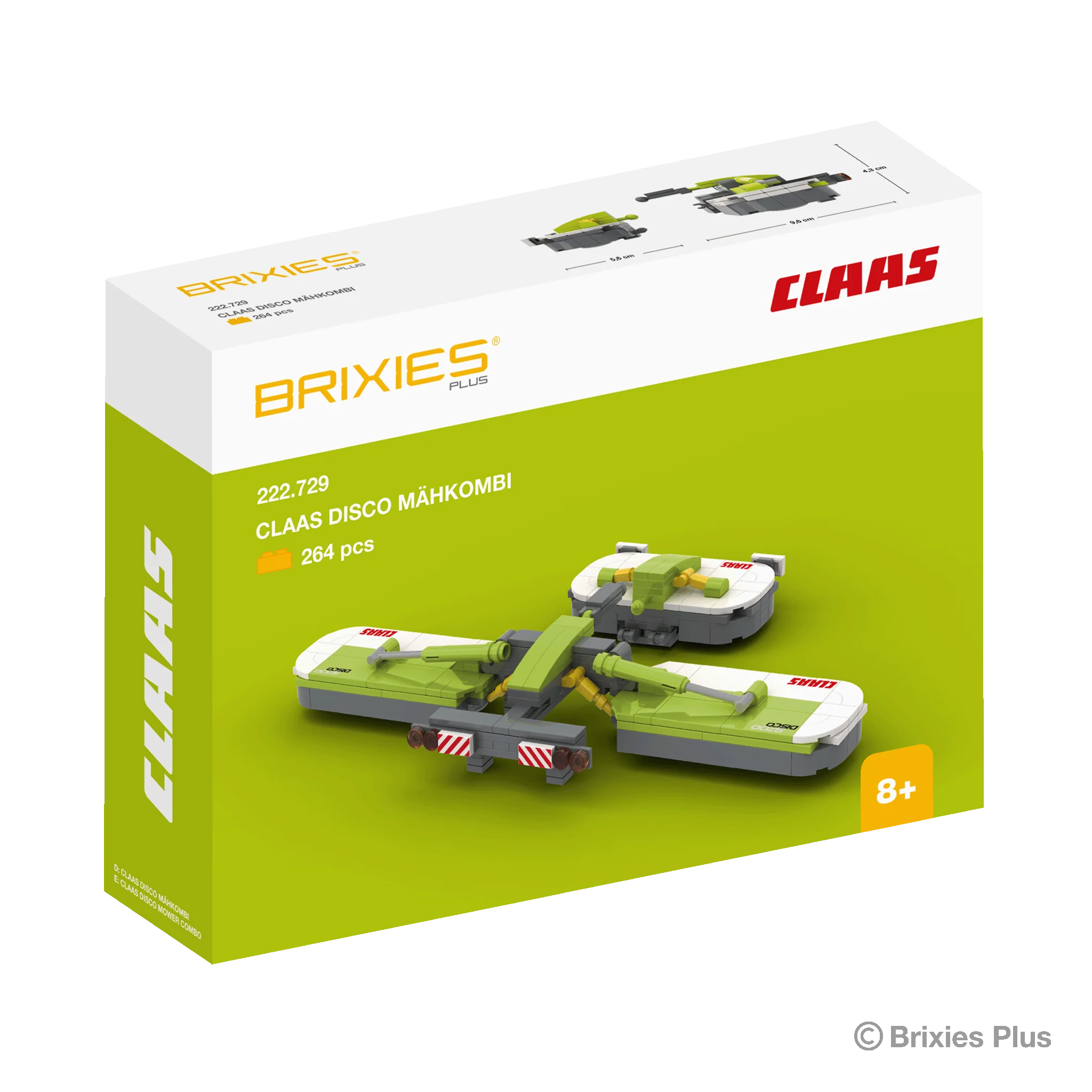 BRIXIES Plus CLAAS DISCO Mähkombi