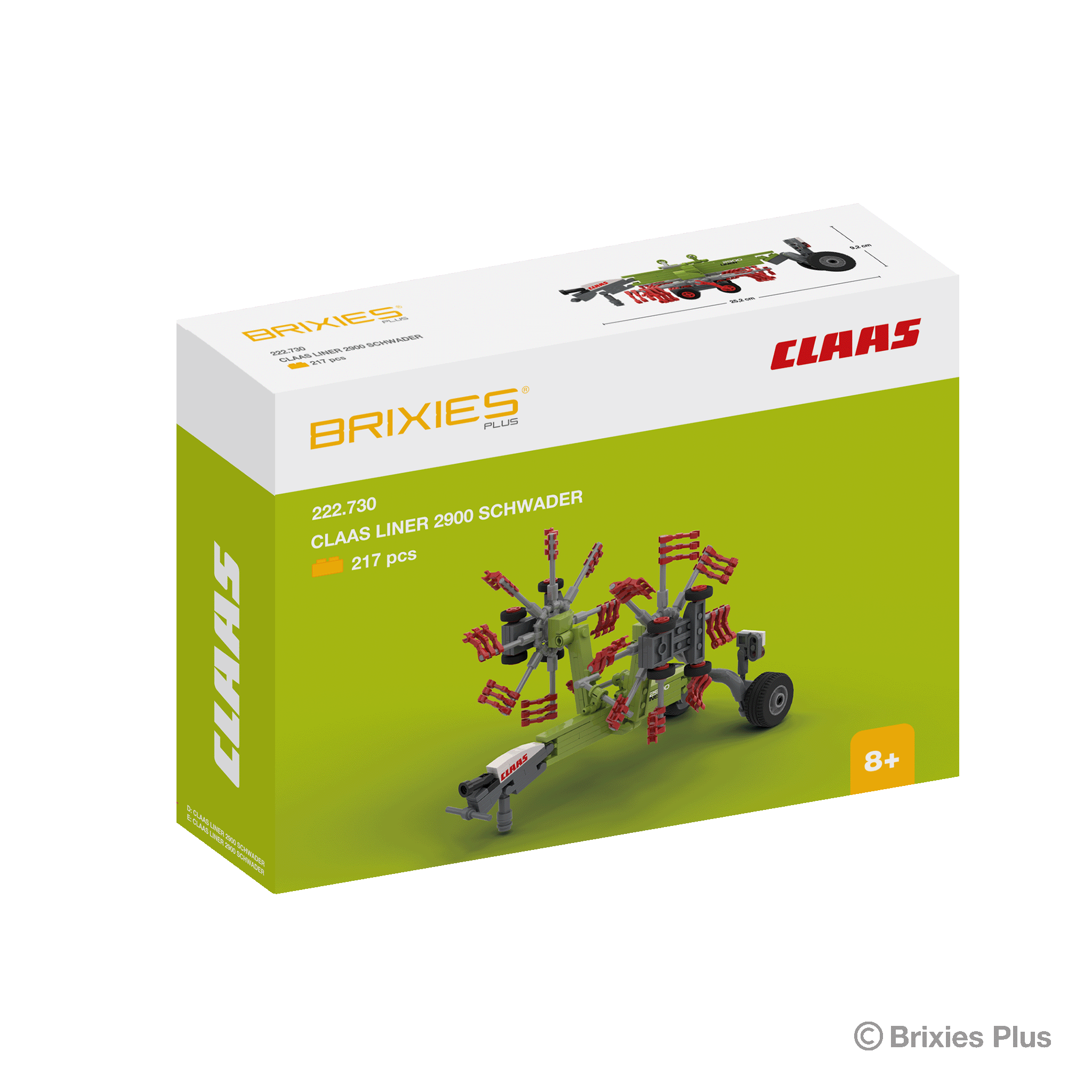 BRIXIES Plus CLAAS LINER 2900 Schwader