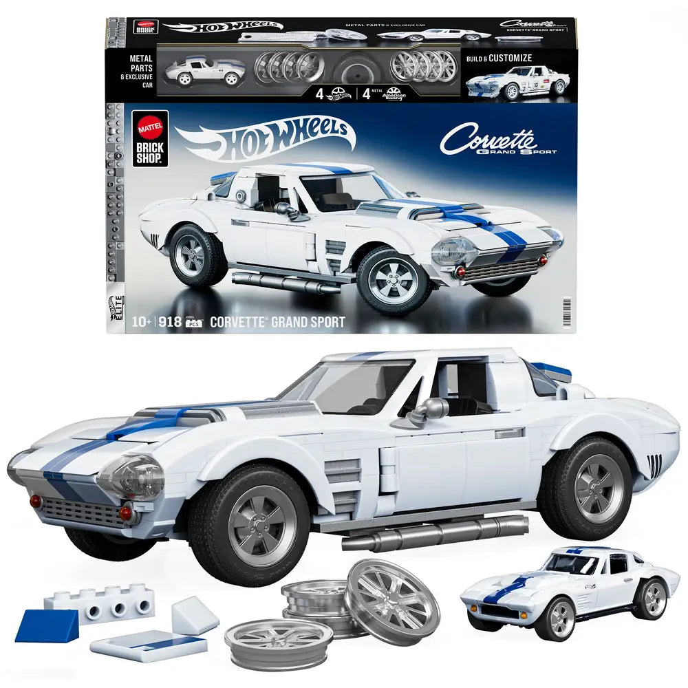 Hot Wheels Building ELITE SERIES CORVETTE