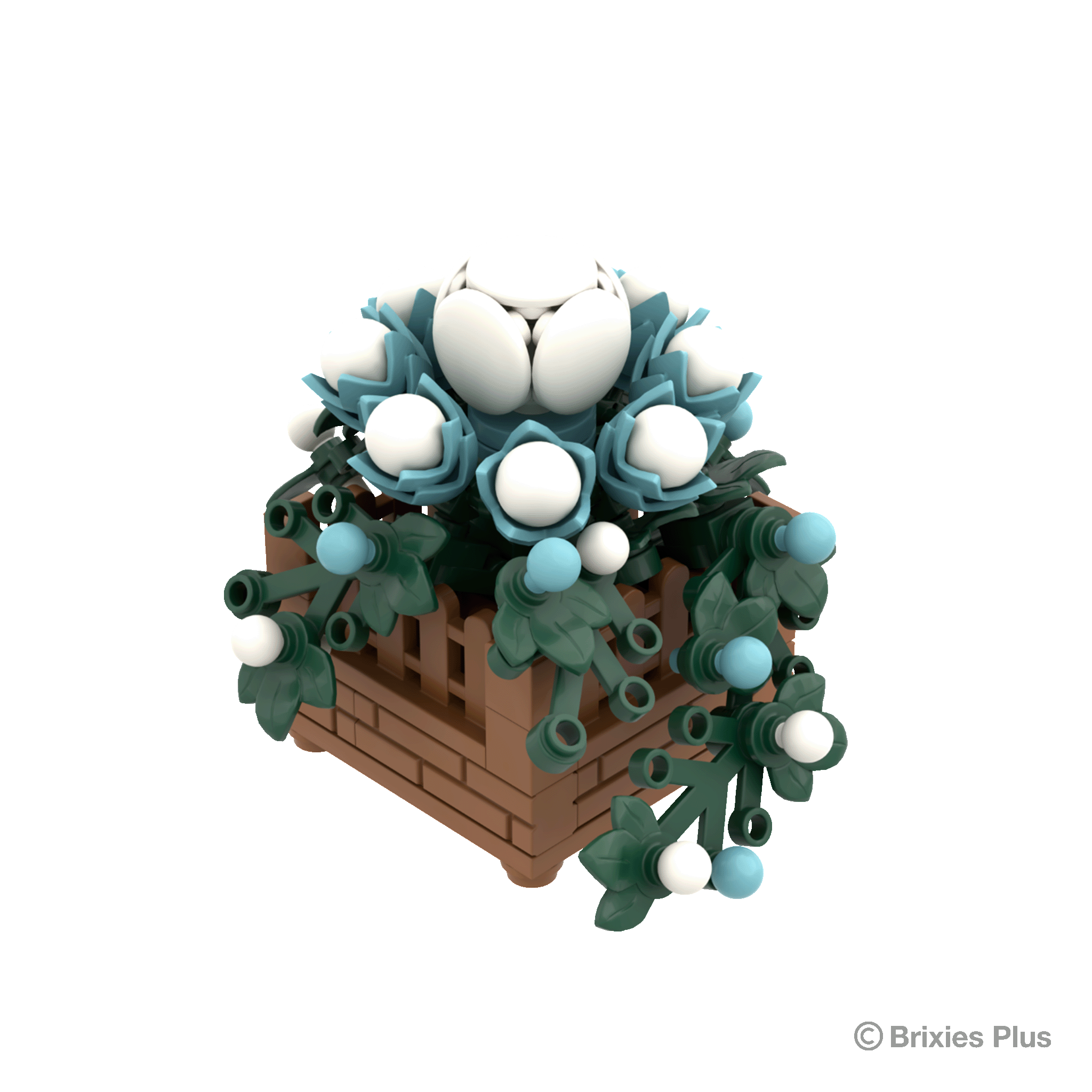 BRIXIES Plus Mini Blume "Azur Blossom"