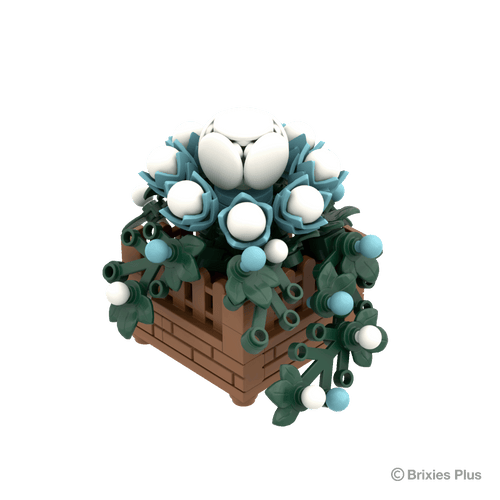 BRIXIES Plus Mini Blume "Azur Blossom"