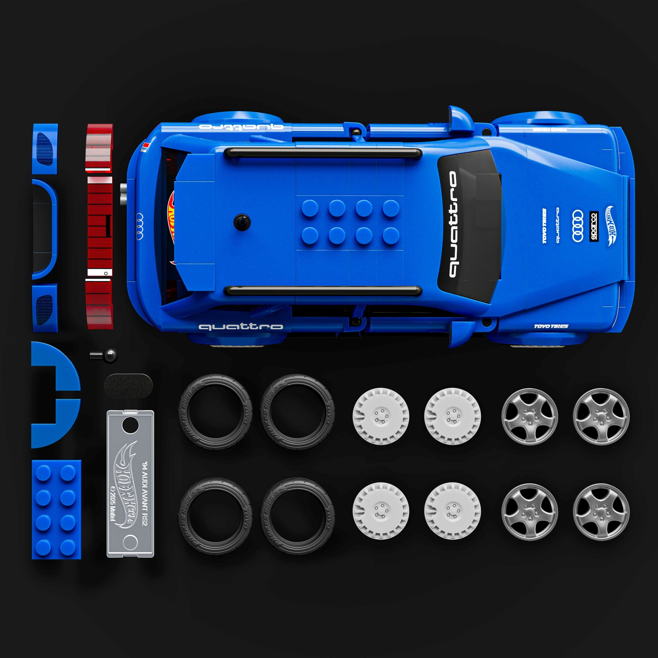 Hot Wheels Building SPEED SERIES AUDI