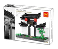 Wange 3313 Architecture-Set Hui Style Eingangstor