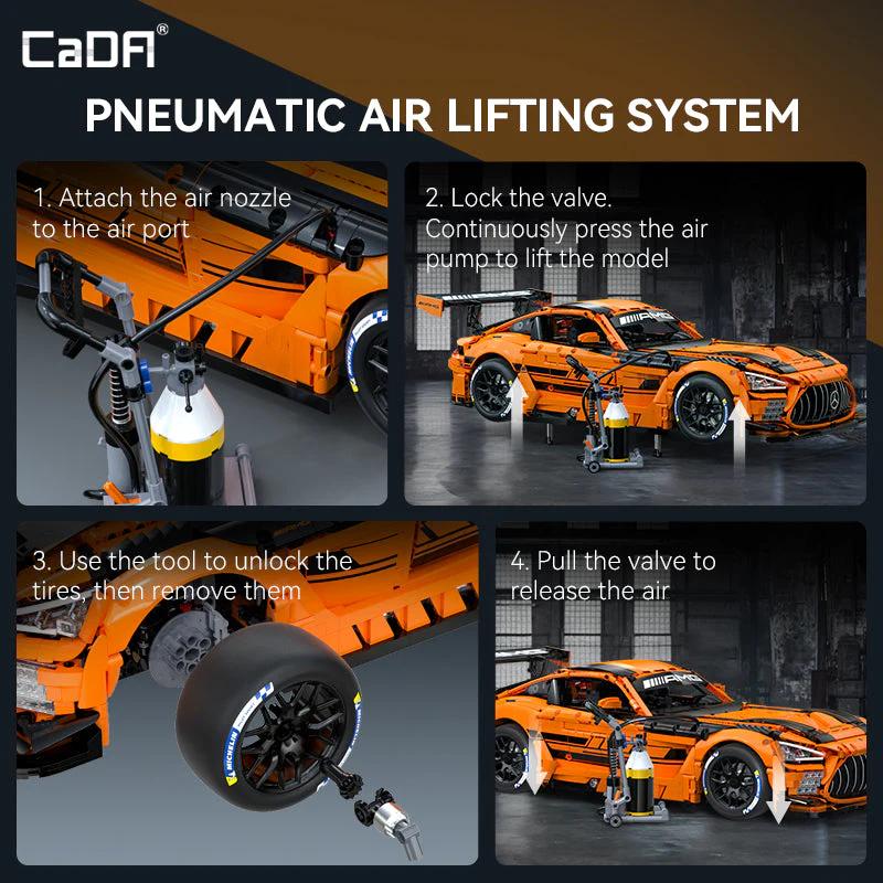 CaDA Mercedes AMG GT3 1/8 (5466 Teile)