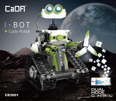 CaDA I.Bot Code Roboter 1/12 (434 Teile) (neue Version 2025)