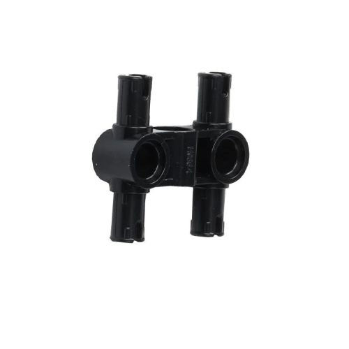 CaDA Bricks Technik Pin Verbinder Senkrecht 3M mit 4 Pins, schwarz