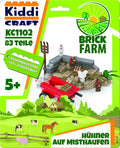 Kiddicraft KC1102 Misthaufen mit Hühnern