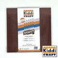 Kiddicraft Stackable Baseplate 32 x 32 Noppen (25,5 x 25,5cm) Braun