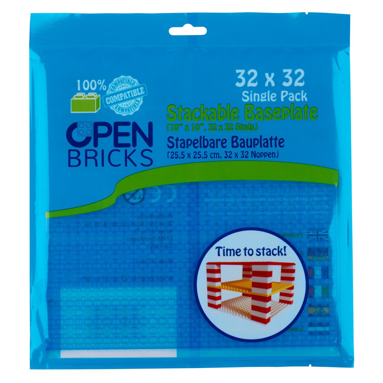 Baseplate 32x32 transparent clear