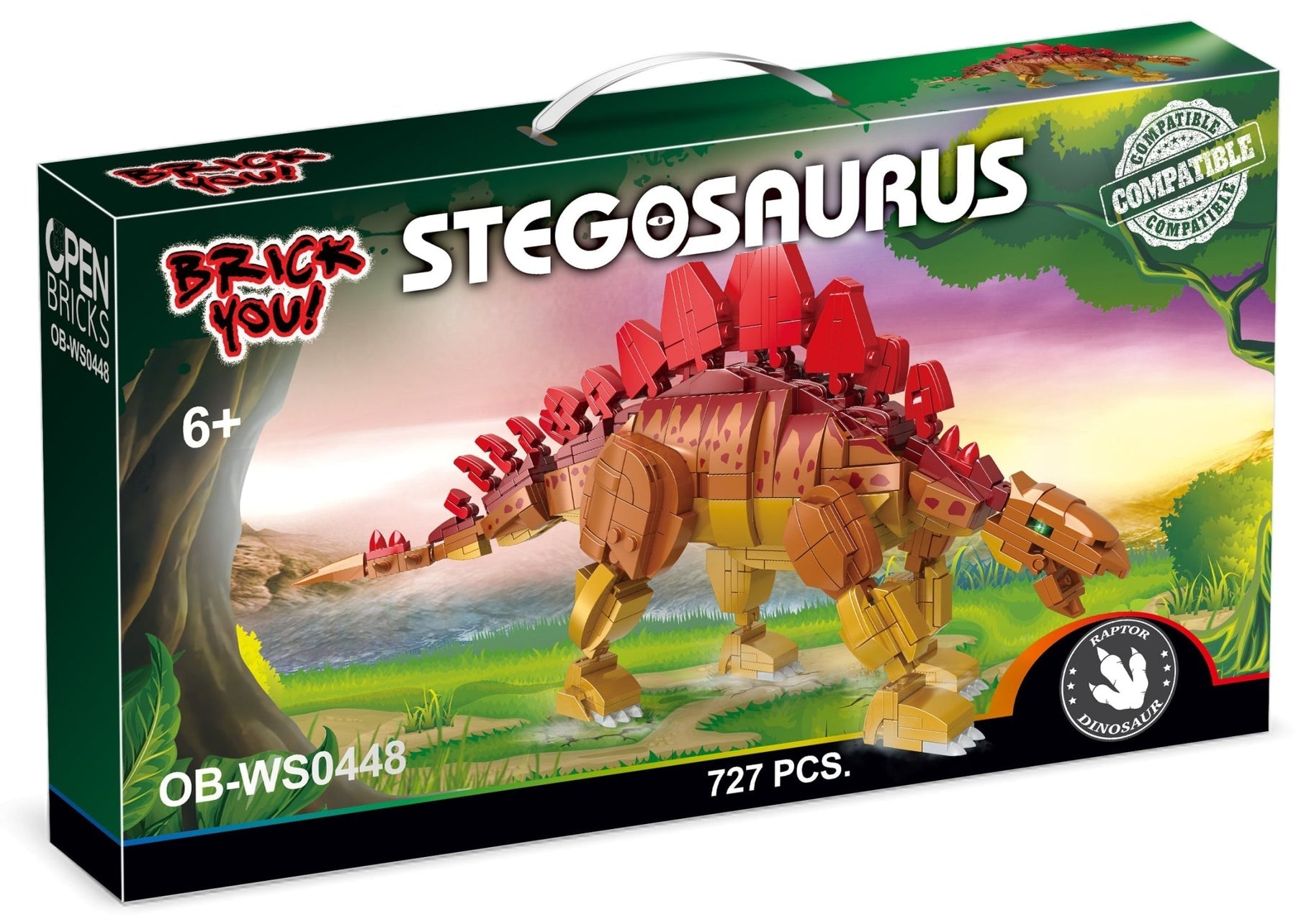 OPEN BRICKS - Stegosaurus