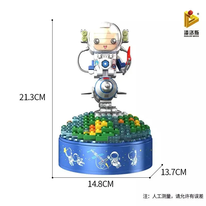 Panlos 656018 Spieluhr Astronaut mit Licht